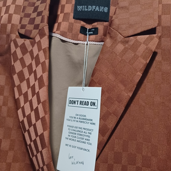 New Wildfang The Empower Double Breasted Blazer. - Picture 5 of 11